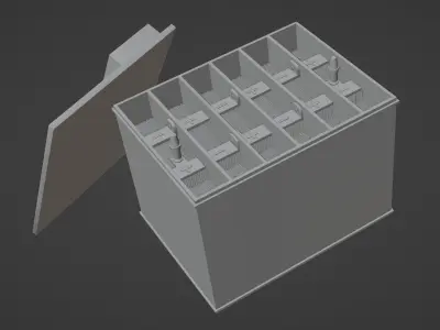 Car Battery - Detailed 3D model