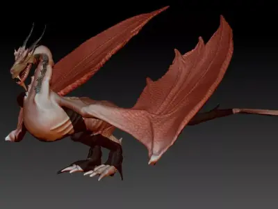 Dragon house 3D model