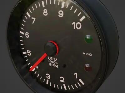 Gauge Collection for Cars Free 3D model