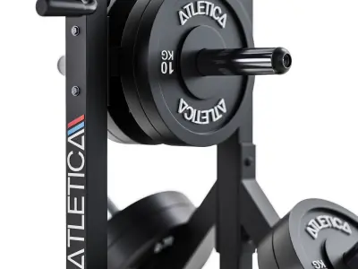 HyperSquat Kniebeuge und Wadenmaschine 3D model