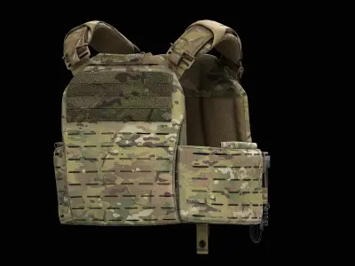 Strandhogg v3 SAPI Cut Plate Carrier V3 Low-poly 3D model