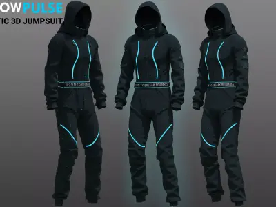 Jumpsuit  3D model
