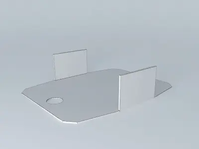 Flex C 5 1 2 Curved Wall wo Stud Free 3D model