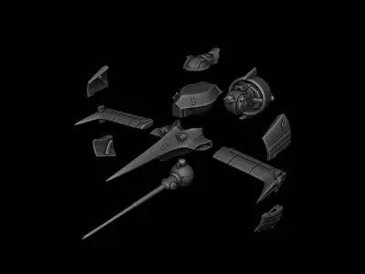 Swordfish 3D print model