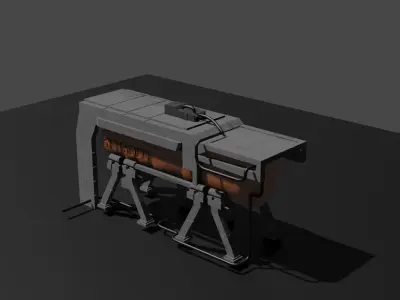 Military Base 3D model 3D model