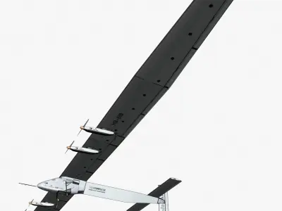 Solar Impulse-II 3D model
