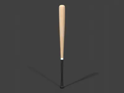 Baseball Bat 3D model 19