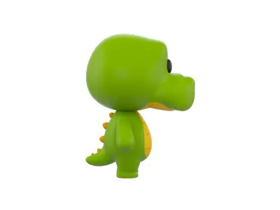 Character013 Crocodile 3D model