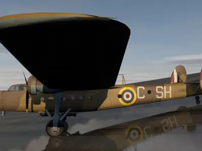 Bristol Bombay Mk-1 3D model