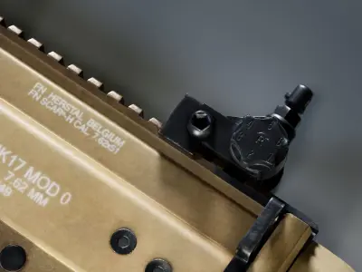 US Military assets   Low-poly 3D model