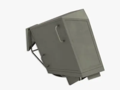 Sea giraffe radar 3D model