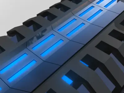 TGP Heavy Gun 3D model