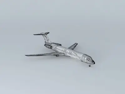 Fly Me McDonnel Douglas MD 87 Free 3D model