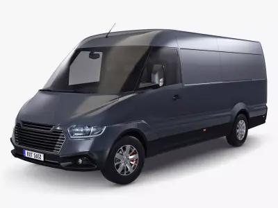 Generic Commercial Cargo Van M 3 3D model