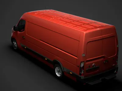 Nissan NV 400 L4H2 Van 2020 3D model