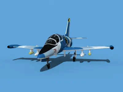Aero Vodochody L-39C Albatross Russia 1 3D model