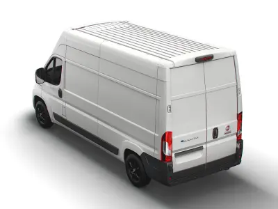 Fiat E Ducato Van L3H3 2022 3D model