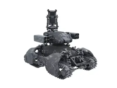 Drone Tank Free 3D model