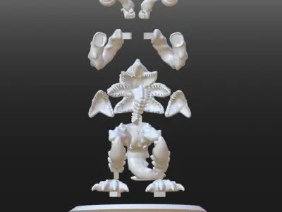 The Flower 3D art 3D print model