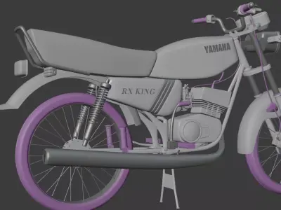RXKING Low-poly 3D model