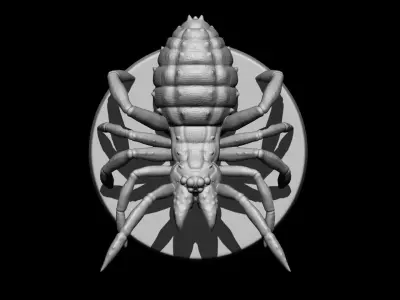 CAMEL SPIDER 3D print model