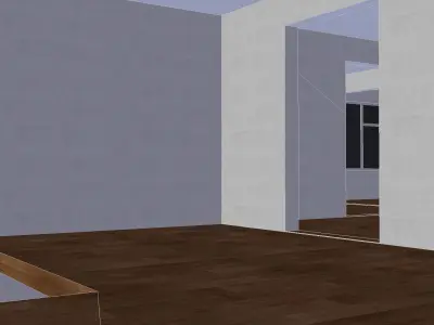 Private house 2 Low-poly 3D model