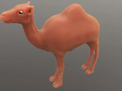 Camel Sculpt  3D model