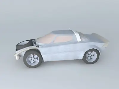 modified lancia stratos Free 3D model