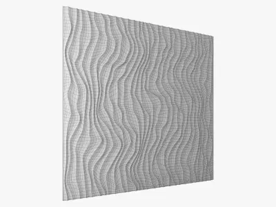 wane wall 25 3D model