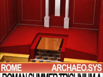 Ancient Roman Summer Triclinium A 3D model