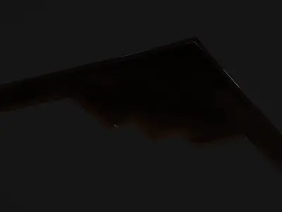 B-2 Bomber Low-poly 3D model