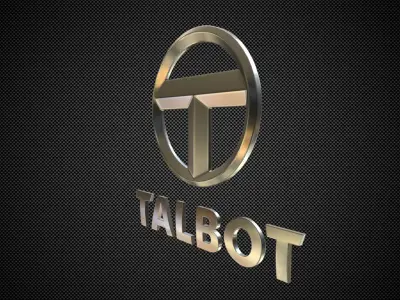talbot logo 3D model