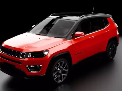 JEEP COMPASS 2021 3D Model 3D model