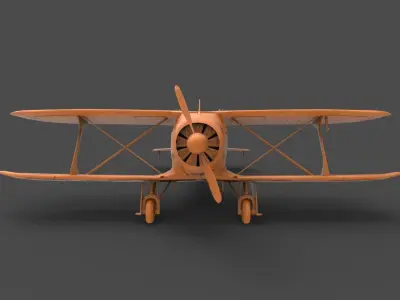 Beechcraft G17S 3D print model