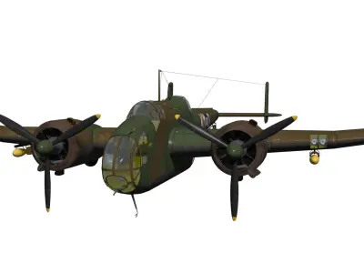 HandleyPage Hampden 3D model