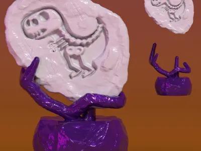 fosil - fossil Free 3D print model