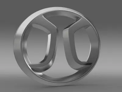 BAIC Logo 3D model