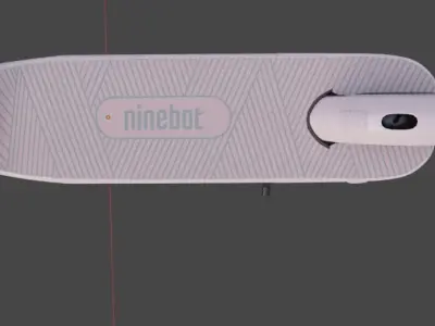 Kick Scooter for Kids - 3d Model 3D model