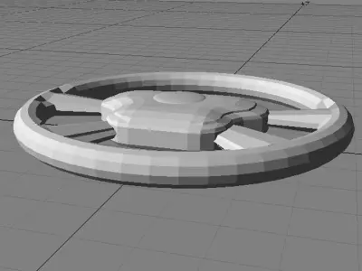 Steering - commercial type 3D model