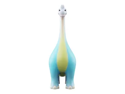 Cartoon Dinosaur Brachiosaurus 3D model