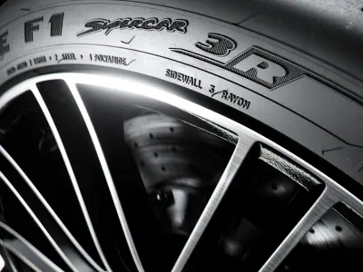 Goodyear Eagle F1 SuperCar 3R 235 35 ZR19 91Y 3D model