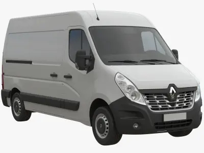 Renault Master 2015 PanelVan L2H2 3D model