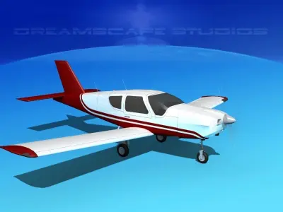Socata TB-20 Trinidad V11 3D model
