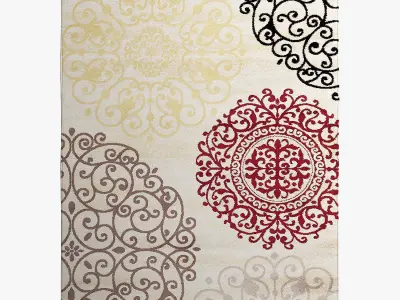 Area Rugs 7 Free 3D model