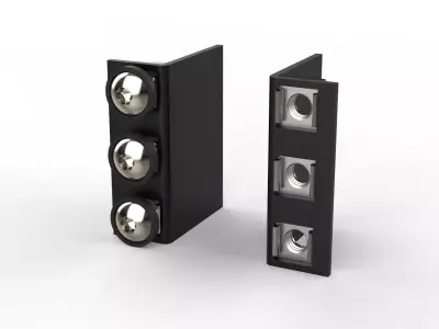 Rack Rail Unit 3D model