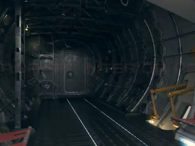 Aircraft Interior PBR Low-poly 3D model