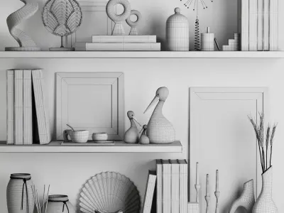 MP Decorative Set01 3D model