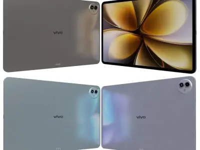 Vivo Pad 6 Pro All Colors 3D model