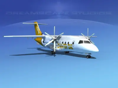 Dornier Do-328-130 Charter One 3D model