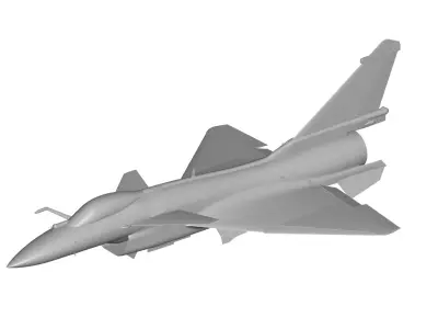 Chengdu J-10B 3D model